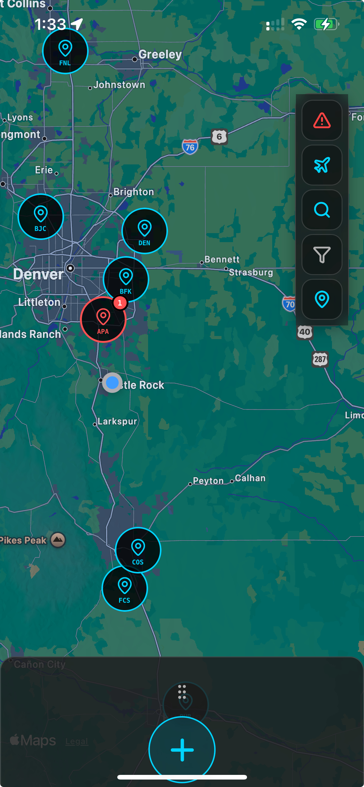 JumpSeat App Screenshot
